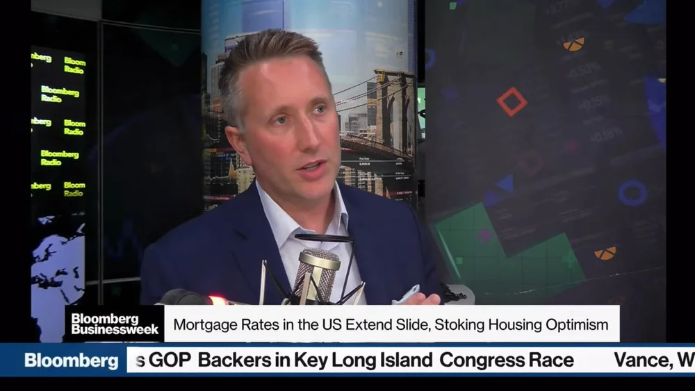 Discussing Real Estate after the first Fed Cut with Bloomberg