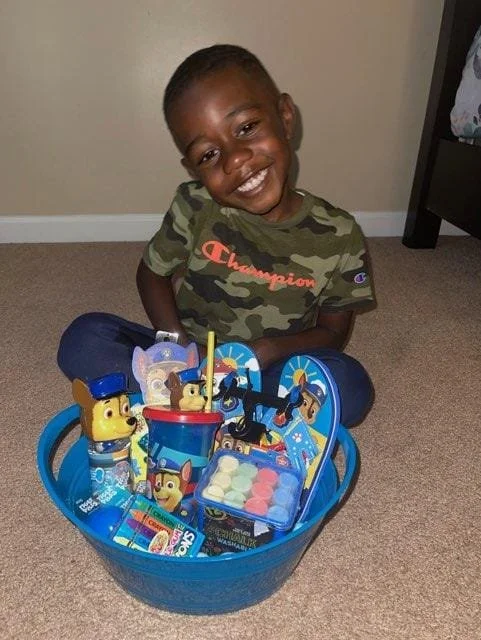 Back-to-school supply drive at Holiday Cove